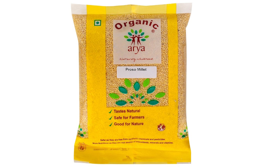 Arya Organic Proso Millet Pack 500 grams Reviews Nutrition